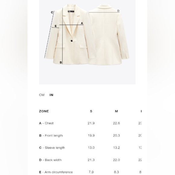 Zara ZW Collection Cropped Jacket - Picture 7 of 7